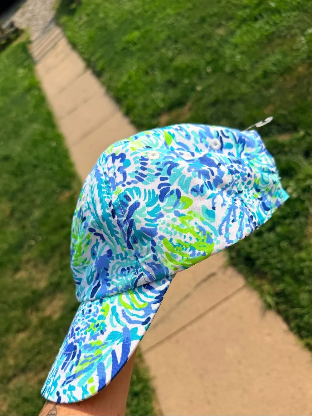 Lilly Pulitzer Floral Baseball Hat
